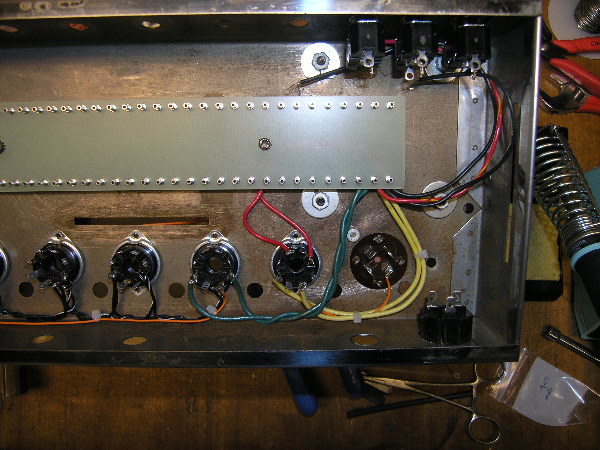 Heater and secondary leads connected